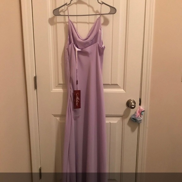 Milano periwinkle gown - Picture 4 of 6